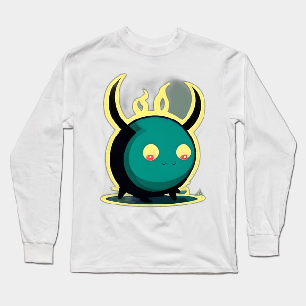 Cute Miniature Menaces at Play Long Sleeve T-Shirt by Gameshirts